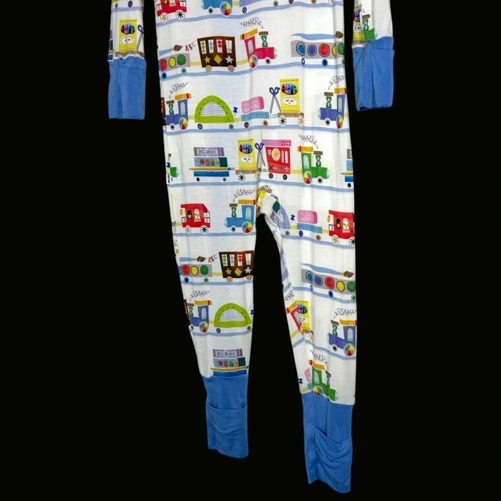 Little Sleepies Limited Edition Education Express Zippy Unisex Footie 12-18M
